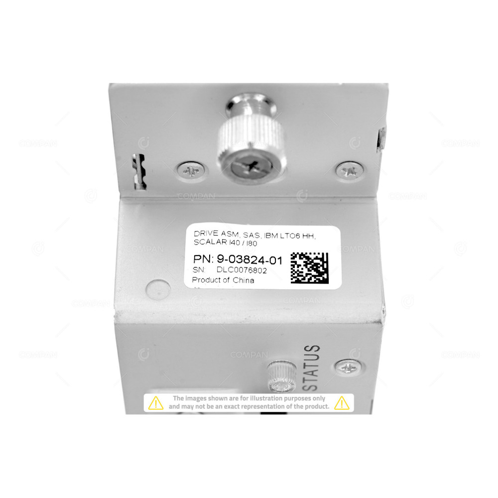 3-07027-01 QUANTUM LTO6 HH SAS DRIVE AND TRAY FOR QUANTUM SCALAR I40 I80